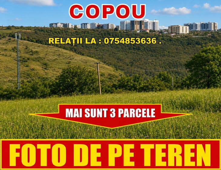 Teren Construcții intravilan de 490 mp, în Păcurari