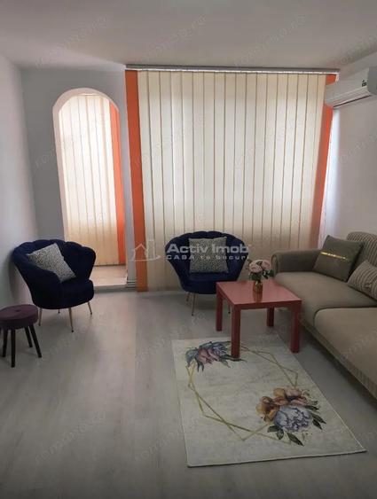 Apartament cu 2 camere semidecomandat, mobilat în Domenii