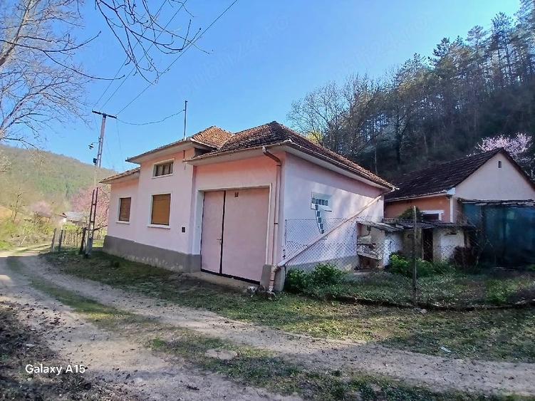 Casă cu 2 camere cu Teren 2000 Mp în Borz