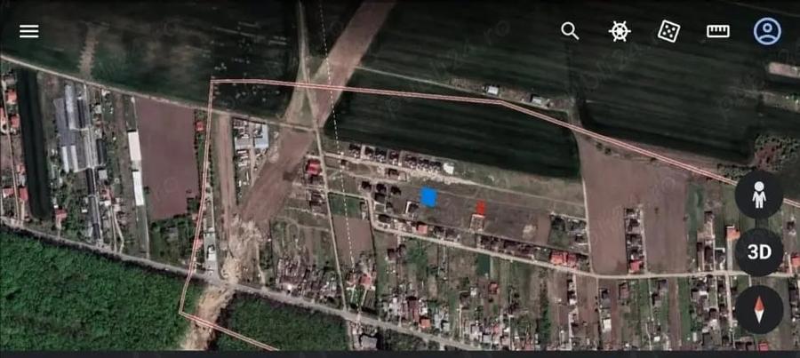 Teren de 550 mp, în Ciorogârla
