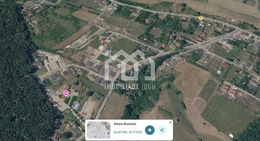Teren de 926 mp, în Jucu