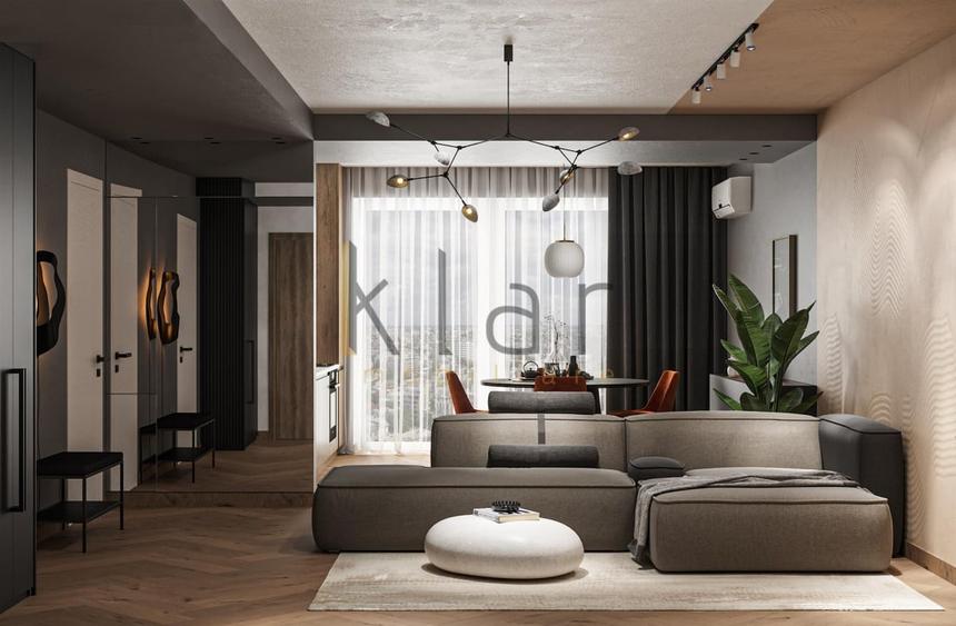 Apartament cu 2 camere semidecomandat, mobilat în Zorilor — fotografia 1