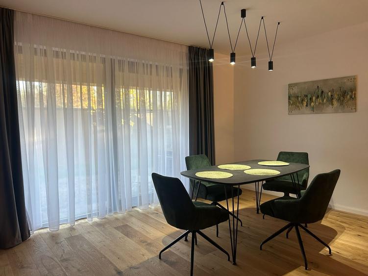 Aviatiei 2 camere lux parter, curte 60mp - 2