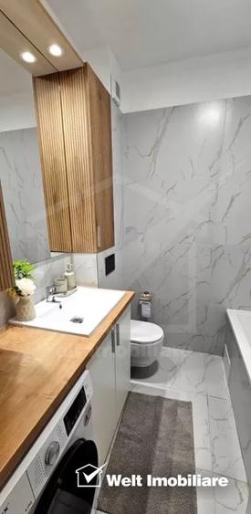 Apartament cu 2 camere semidecomandat, mobilat în Aeroport