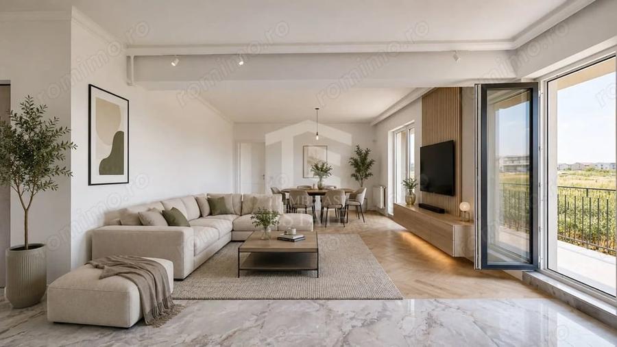 DOBROESTI - Stejarului | 3 Camere cu Curte + Parcare | Bloc 2025 - 18