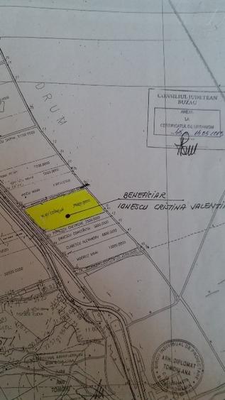 Teren Construcții extravilan de 15000 mp, în Vernești