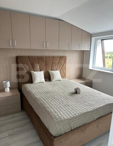 Apartament cu 2 camere decomandat, mobilat în Sânpetru