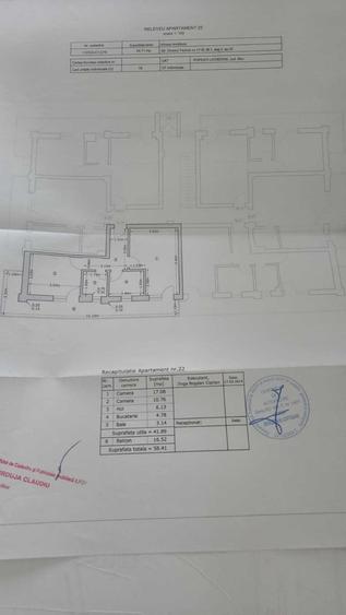 Apartament cu 2 camere decomandat în Central
