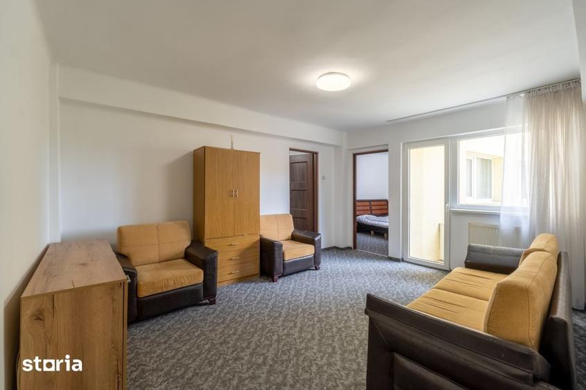 Apartament cu 2 camere semidecomandat, mobilat în Gruia