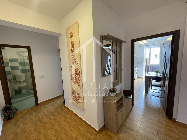 Apartament cu 3 camere decomandat, mobilat în Turnișor