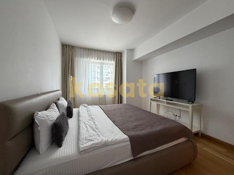 Apartament cu 2 camere decomandat, mobilat în Barbu Văcărescu