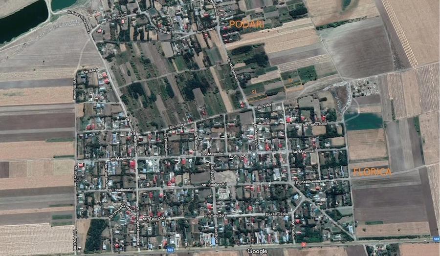 Teren de 2827 mp, în Florica