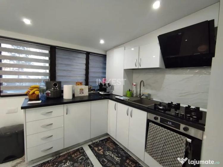 Apartament cu 3 camere decomandat, mobilat în Frumoasa