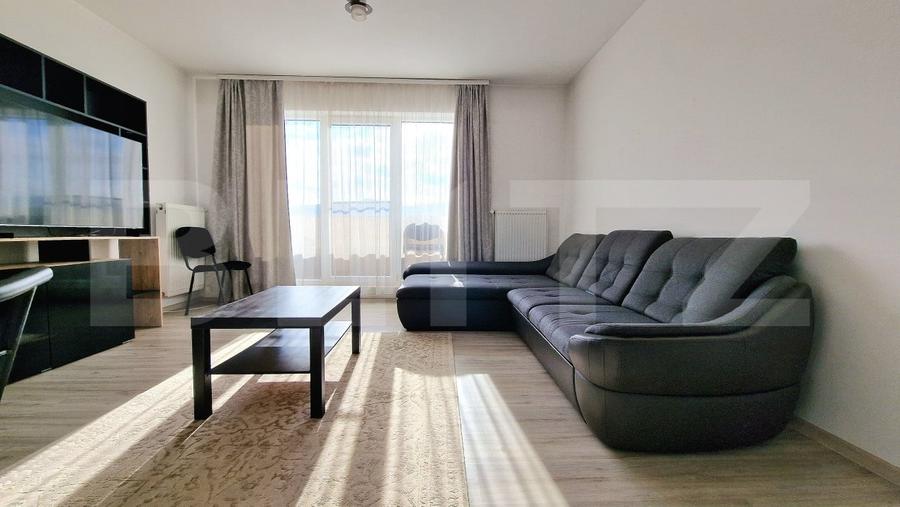 Apartament cu 2 camere semidecomandat, mobilat în Florești