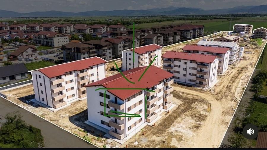 Apartament cu 2 camere în Sânpetru