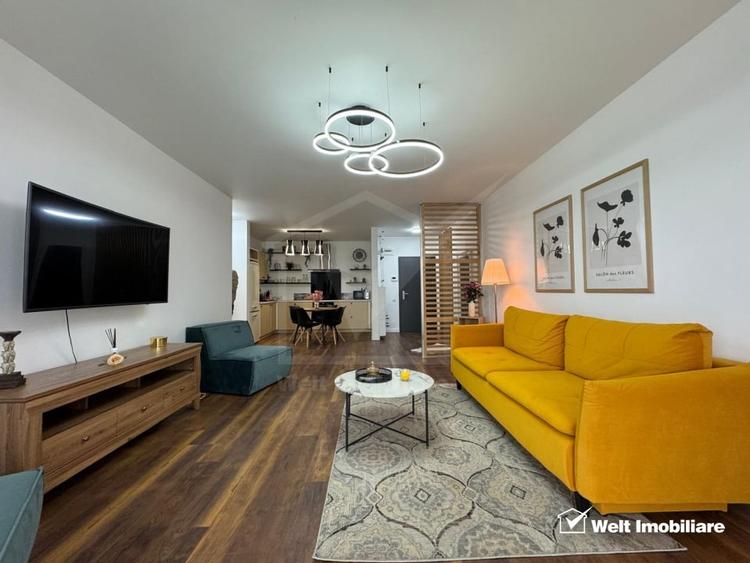 Apartament cu 2 camere semidecomandat, mobilat în Zorilor