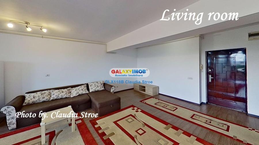 Apartament cu 2 camere semidecomandat, mobilat în Brâncoveanu