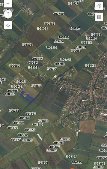 Vand 2,5ha teren extravilan cu poten?ial de dezvoltare imobiliara Halchiu - 1