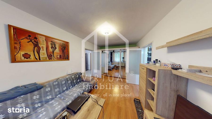 Apartament cu 2 camere, mobilat în Hipodrom 3
