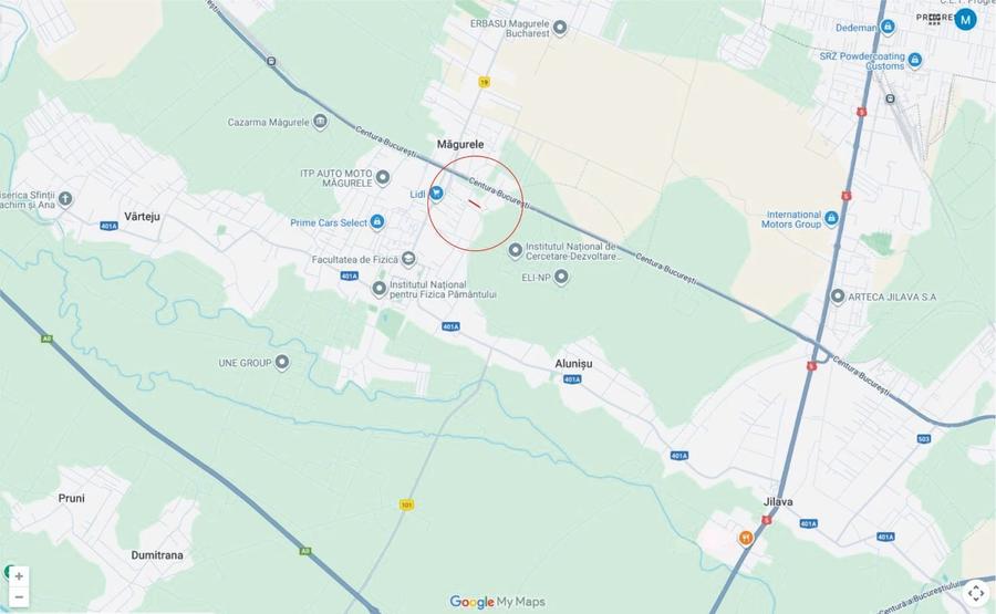 Teren Construcții intravilan de 2000 mp, în Central
