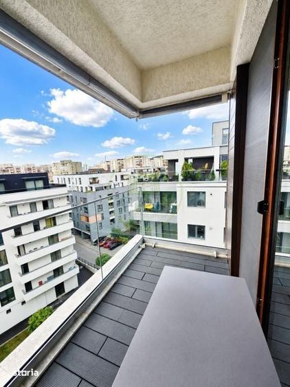 Inchiriez apartament 2 camere de 64mp, bloc Nou, situat pe Colina Univ - 7