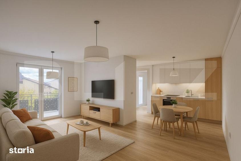 Apartament cu 2 camere în Ghiroda