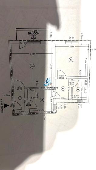Apartament cu 2 camere semidecomandat în Mărăței
