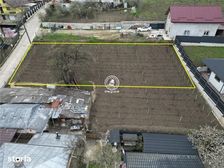 Teren de 680 mp, în Valea Lupului