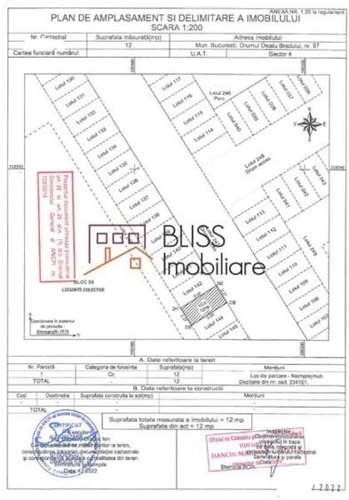 Apartament cu 2 camere decomandat în Berceni