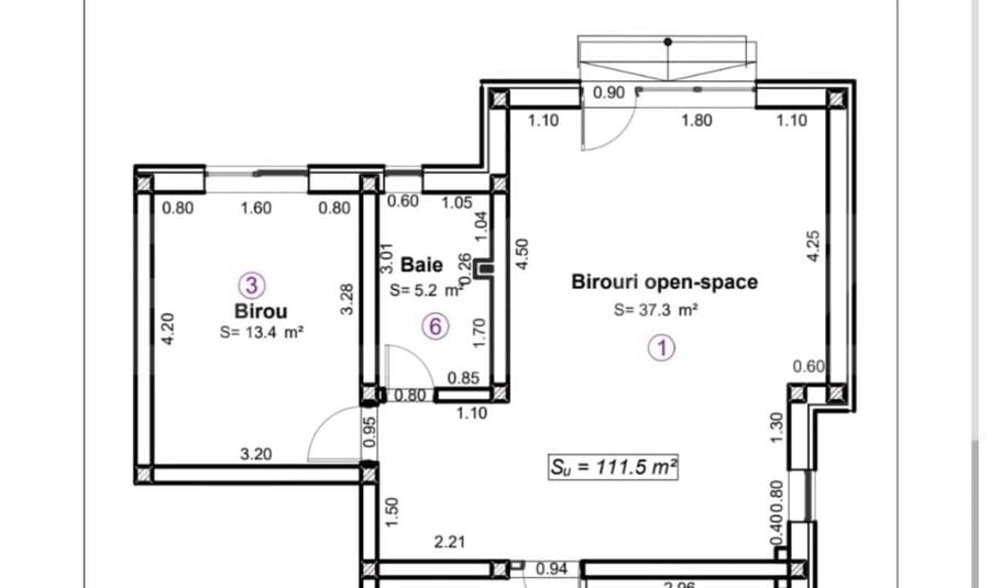 Apartament cu 2 camere semidecomandat în Dumbrăvița