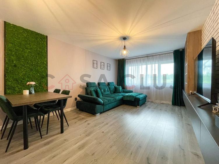 Apartament cu 2 camere semidecomandat, mobilat în Gheorgheni