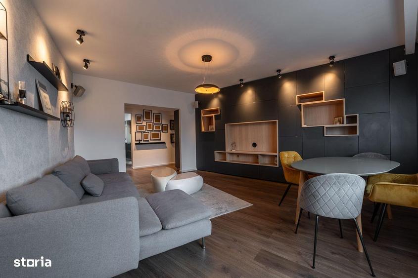 Apartament cu 3 camere, mobilat în 1 Mai