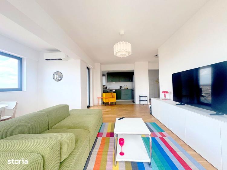 Apartament cu 2 camere, mobilat în Soarelui