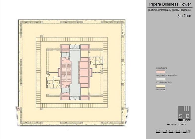 Birou, de 13,300 mp, în Pipera