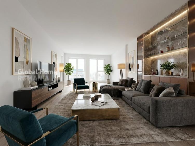 Apartament cu 3 camere decomandat în Pipera