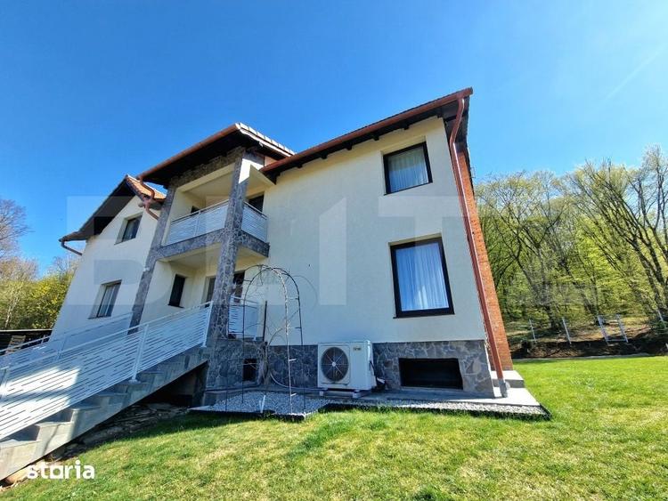 Casă cu 6 camere cu Teren 900 Mp în Gilău