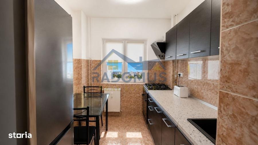 Apartament cu 2 camere, mobilat în Republicii