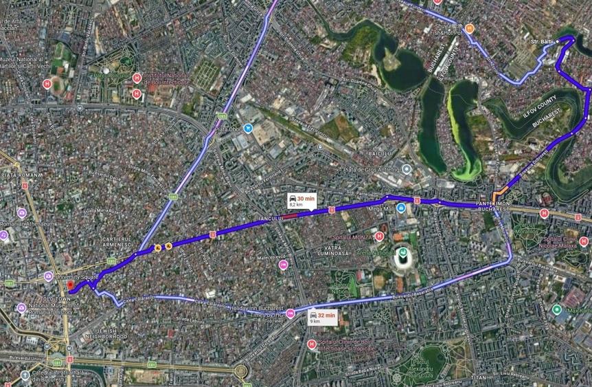 Teren Construcții intravilan de 500 mp, în Dobroești