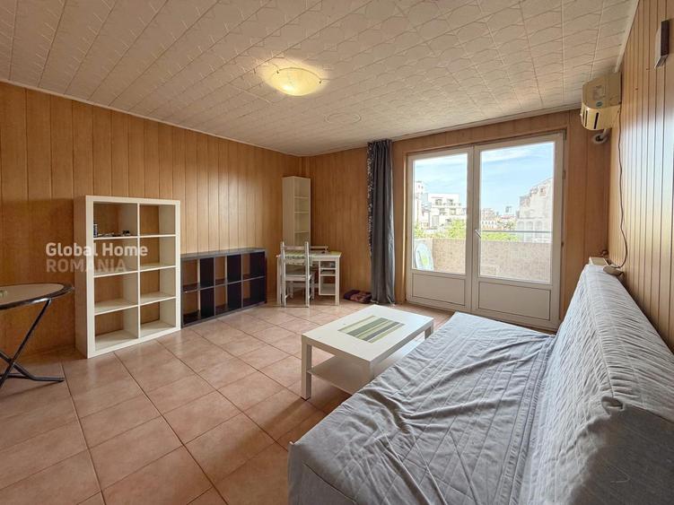 Apartament cu 2 camere semidecomandat, mobilat în Ultracentral