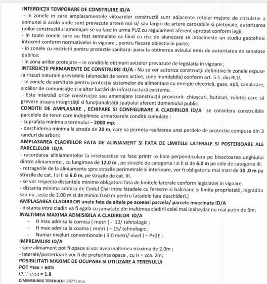 Teren de 29771 mp, în Valea Râmnicului
