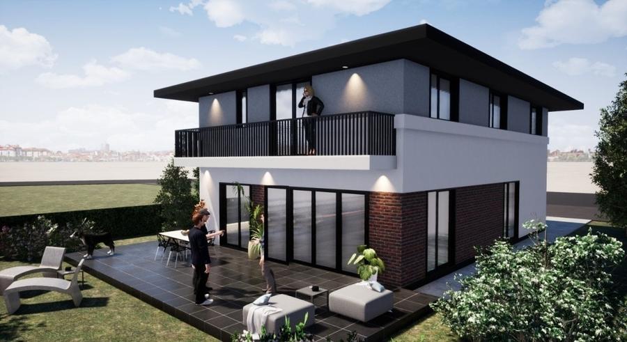 Casă individuală cu 5 camere cu Canalizare în Exterior Nord