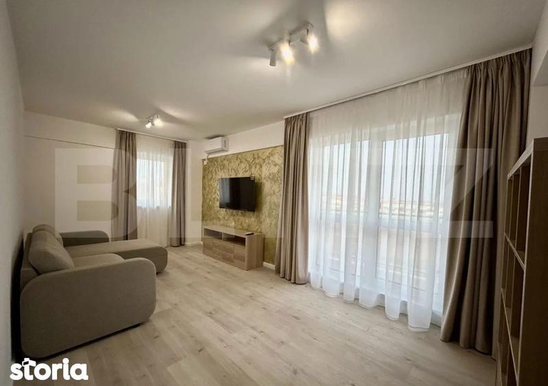 Apartament cu 2 camere decomandat, mobilat în Galata