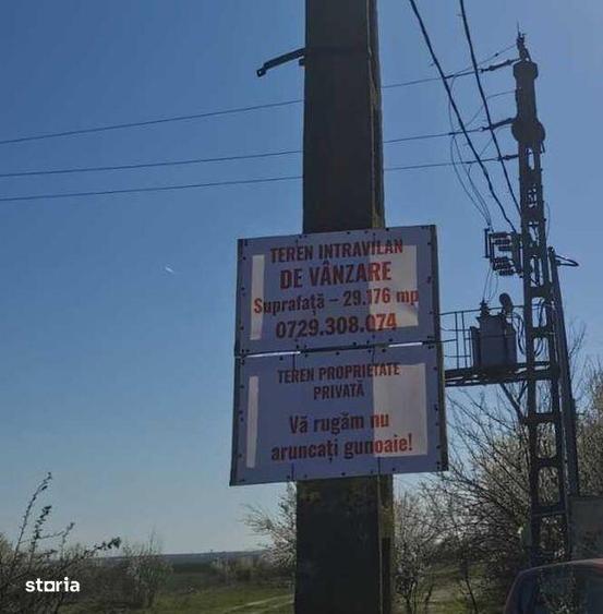 Teren de 29167 mp, în Râșca