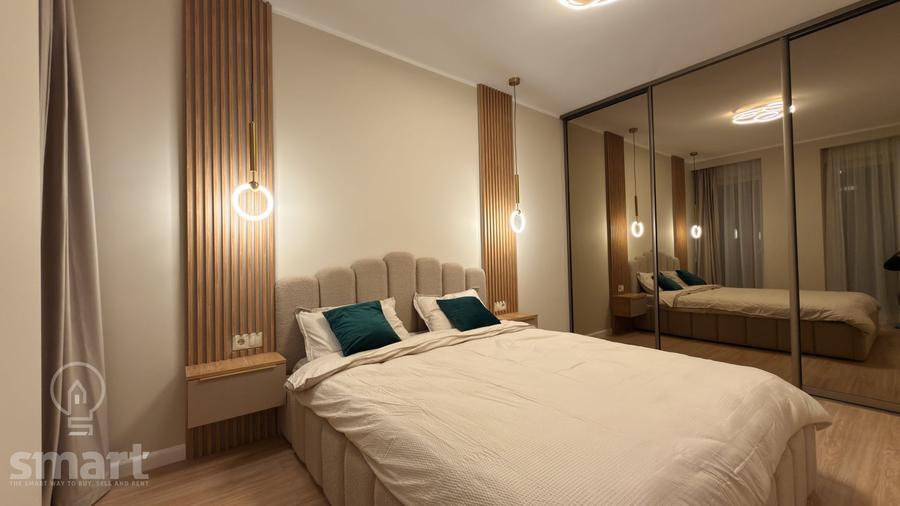 Apartament cu 2 camere semidecomandat, mobilat în Florești