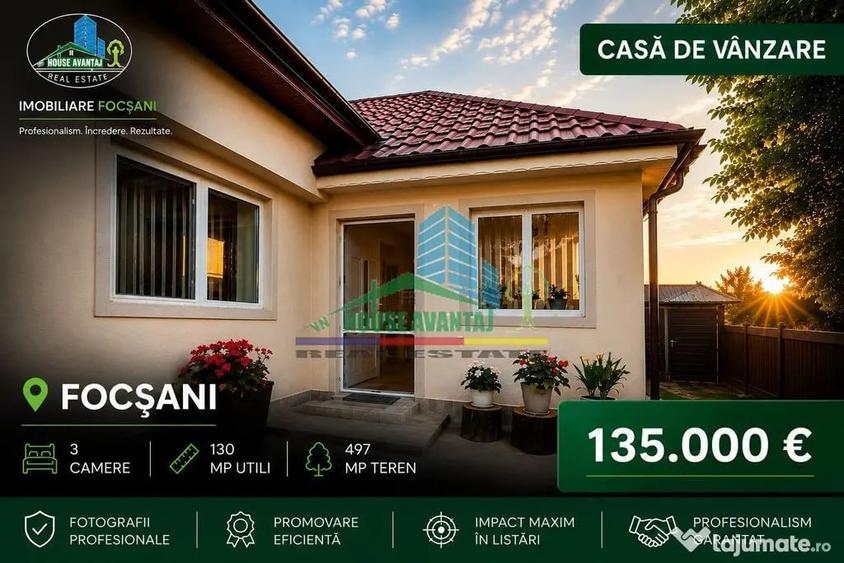 Casă cu 3 camere cu Teren 497 Mp în Bahne