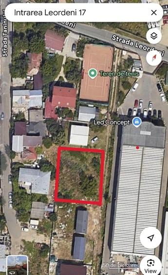 Teren Construcții intravilan de 1000 mp, în Central