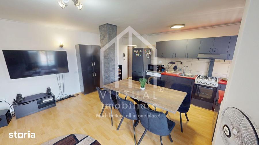 Apartament 2 camere - 41 mp utili + balcon, mobilat si utilat - 6