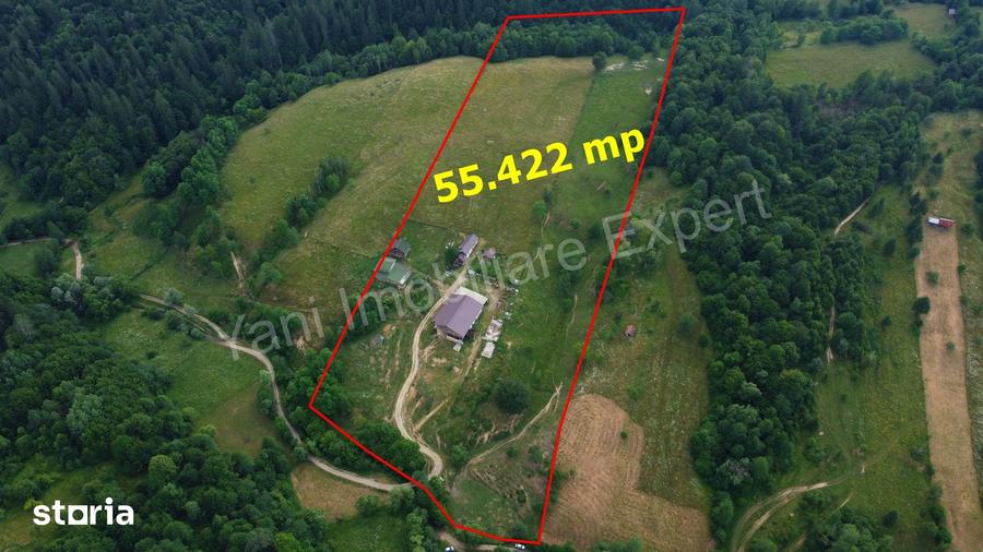 Teren de 55422 mp, în Bughea de Jos