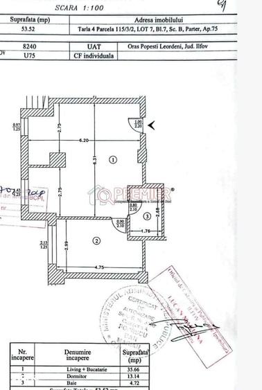 2 Camere Decomandat | 53,5 mp | Confort City - 5