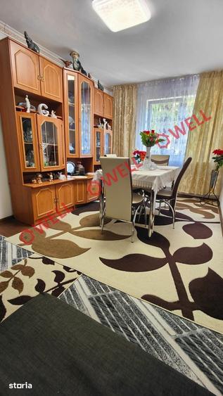 Apartament cu 3 camere semidecomandat în Central